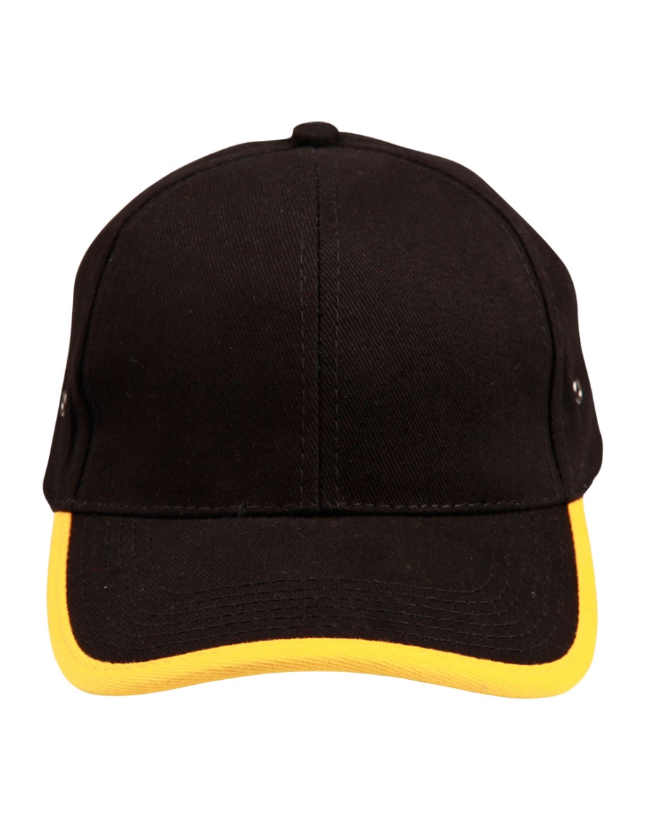 Picture of Winning Spirit, Heavy brushed cotton peak & back trimp cap