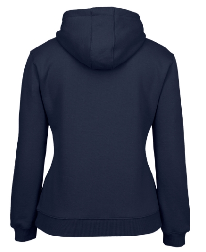 Picture of JB's Wear, Ladies Fleecy Hoodie- Navy Size 6