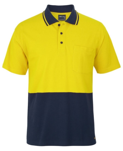 Picture of JB's Wear, HV S/S Cotton Pique Trad Polo
