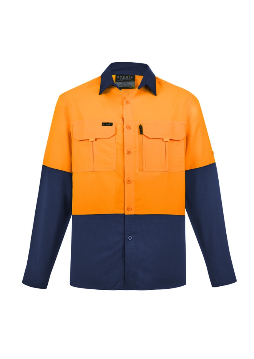 Picture of Syzmik, Mens Outdoor Long Sleeve Shirt