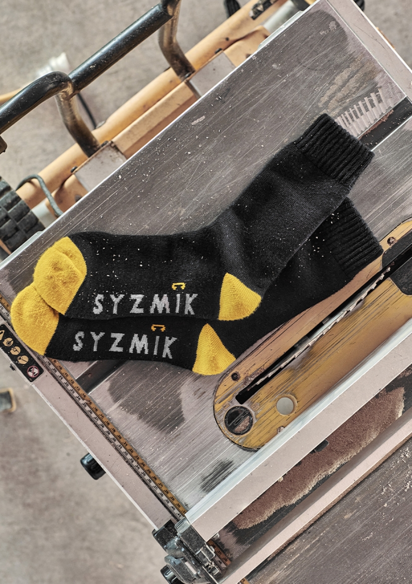 Picture of Syzmik, Unisex Bamboo Work Socks (3 pack)