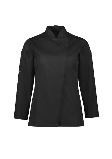 Picture of Biz Collection, Alfresco Womens Chef L/S Jacket