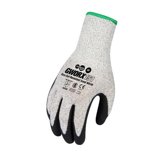 Picture of Force360 Cut B Resistant Sand Nitrile Glove