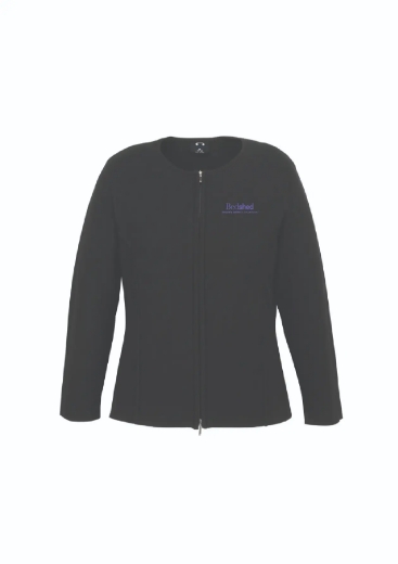 Picture of Biz Collection, 2-Way Zip Ladies Cardigan