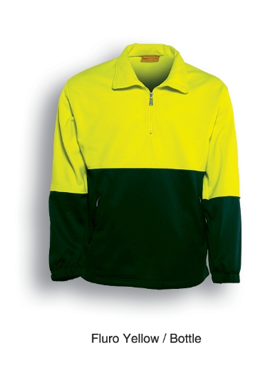 Picture of Bocini, Hi-Vis 1/2 Zip Fleece