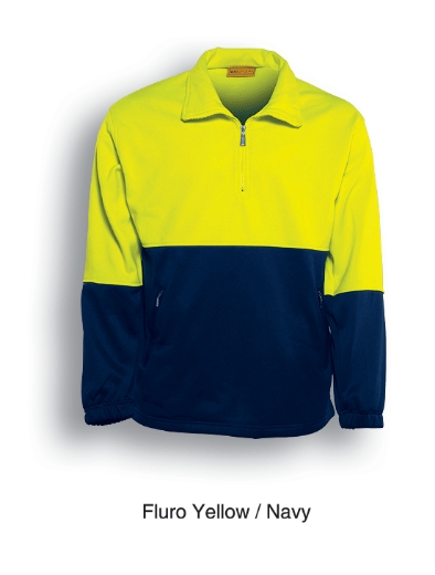 Picture of Bocini, Hi-Vis 1/2 Zip Fleece