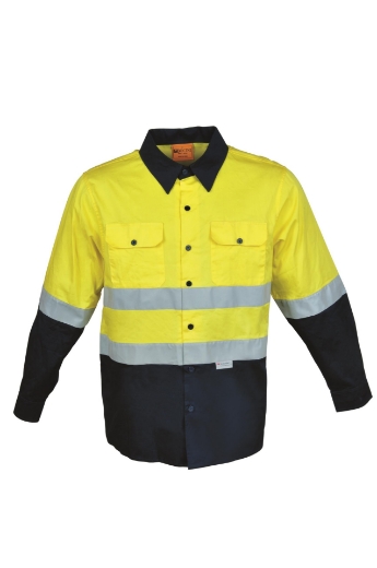 Picture of Bocini, Hi-Vis L/S Shirt With Reflective Tape