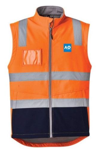 Picture of Syzmik, Unisex Hi Vis Softshell Vest