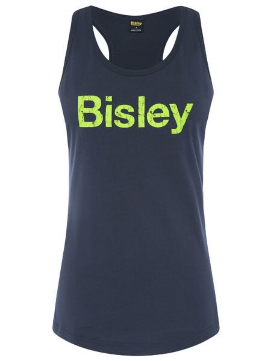 Picture of Bisley, Womens Cotton Logo Singlet