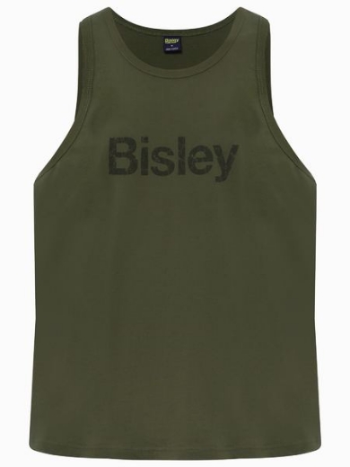 Picture of Bisley, Cotton Logo Singlet
