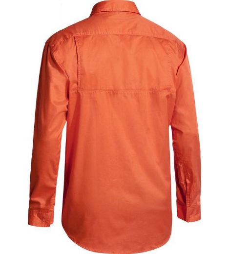 Picture of Bisley, Hi Vis Cool Lightweight  Drill Shirt