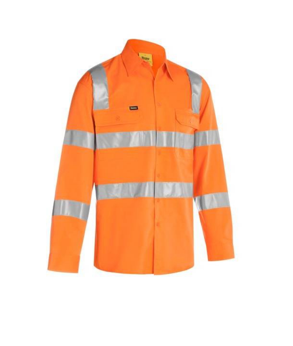 Picture of Bisley, Taped Biomotion Cool Lightweight  Hi Vis Shirt