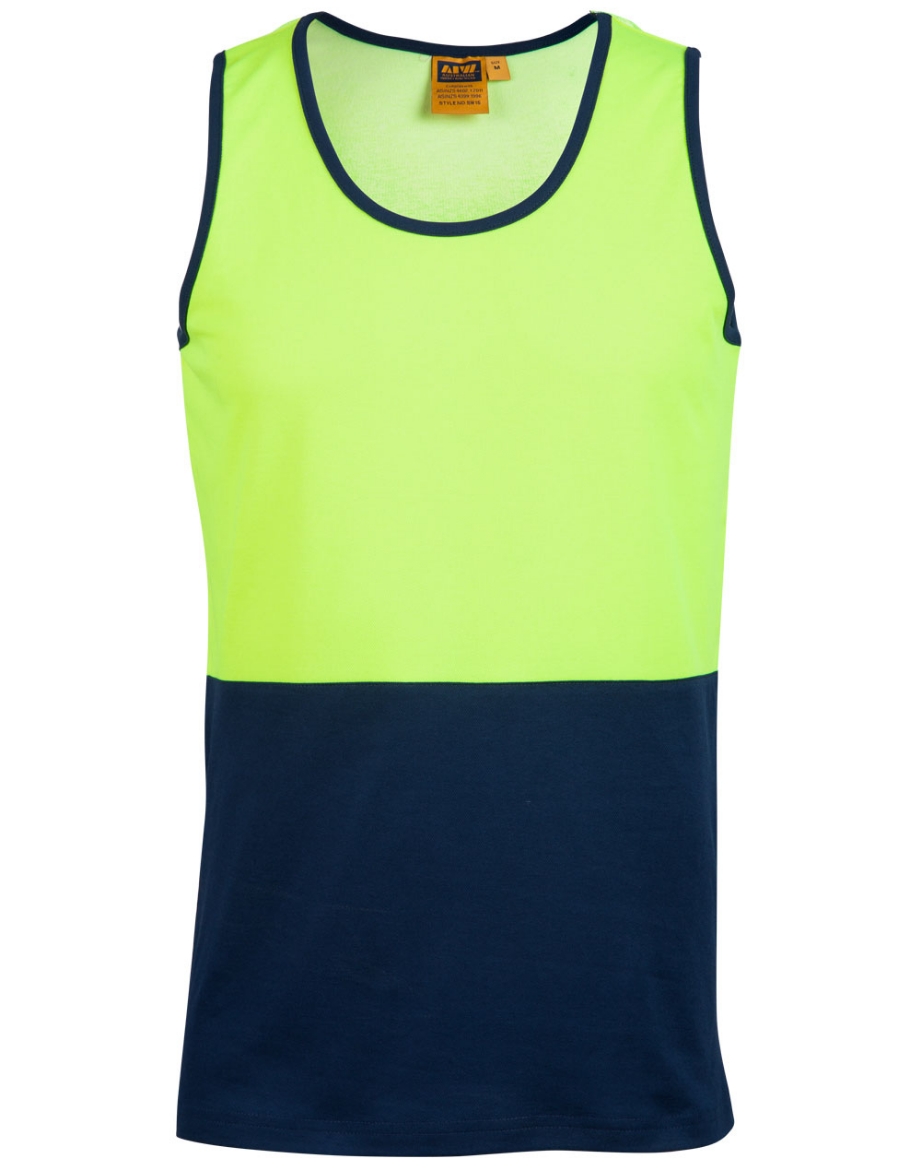 Picture of Winning Spirit, High Visibility Knit Safety Singlet