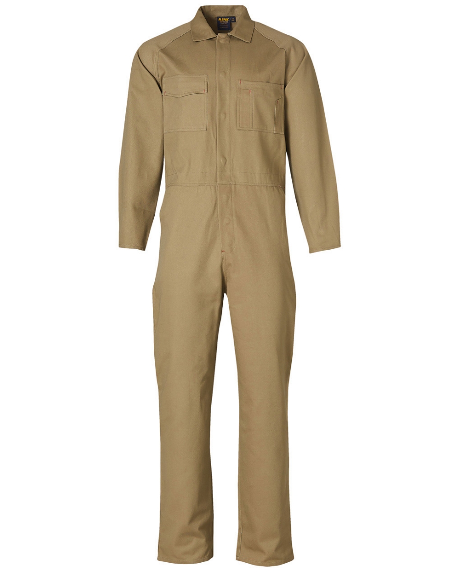 Picture of Winning Spirit, Mens Cotton Drill Coverall