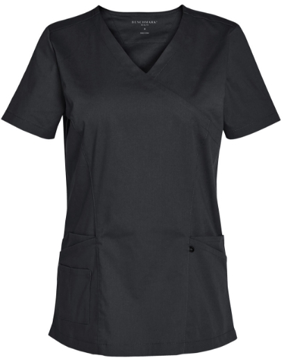 Picture of Winning Spirit, Ladies Solid Colour S/S Scrub Top