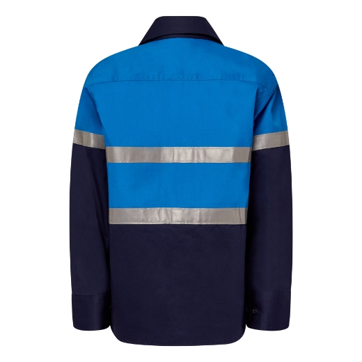 Picture of WorkCraft, Kids Two Tone L/S Shirt