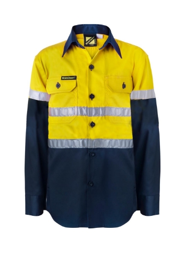 Picture of WorkCraft, Kids L/S Reflective Shirt