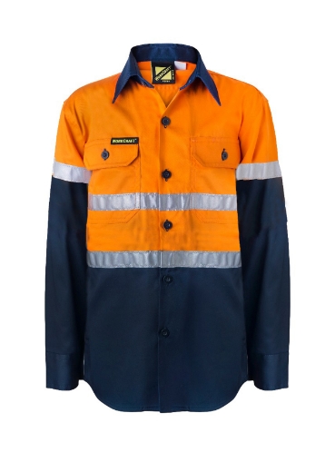 Picture of WorkCraft, Kids L/S Reflective Shirt