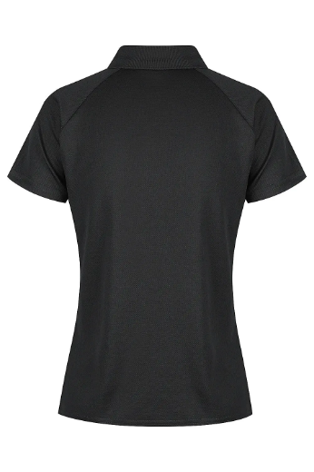 Picture of Aussie Pacific, Ladies Keira Polo - Black Size 10