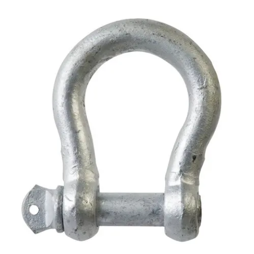 Picture of Beaver, Hot Dipped Galvanised Commercial Bow Shackles - Galvanised Size 20mm