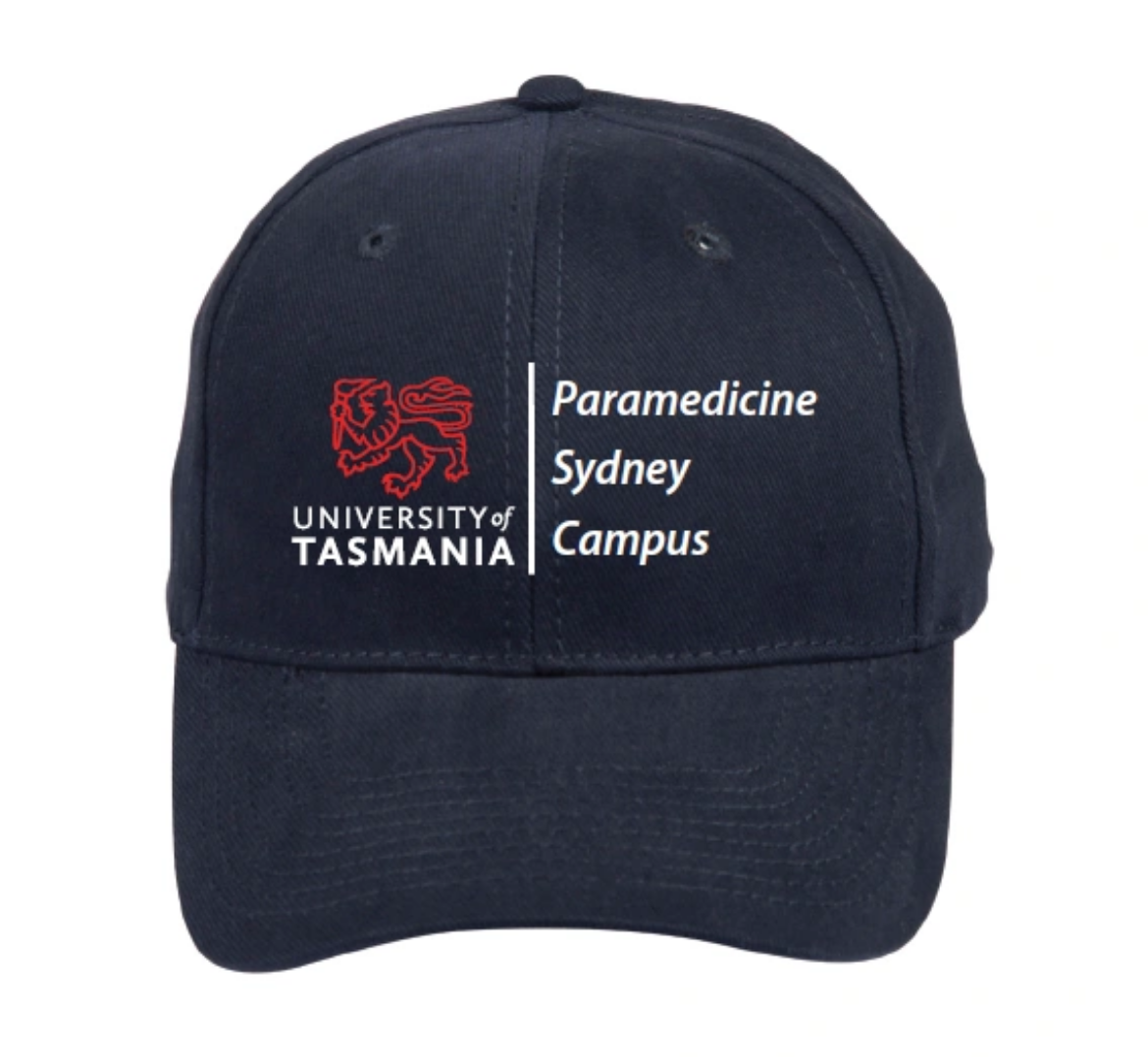 Picture of Paramedic, Winning Spirit, Heavy Brushed Cotton Cap- Navy Size One